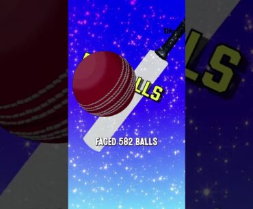 What was cricket’s highest individual score?