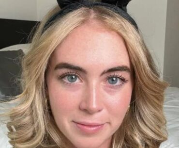 Bra-less Golf Girl Grace Charis Becomes Playboy Bunny For Easter As She Wears Hot Latex Dress