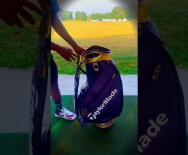 Beautiful #taylormade #britishopen staff bag with #stix golf clubs #subscribe #golfpassion