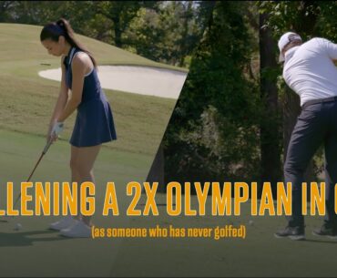 CAN I BEAT A 2x OLYMPIAN IN GOLF? | Failing Fore-ward Ep. 4