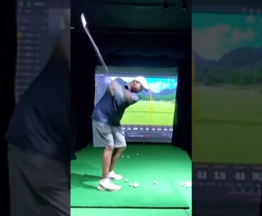 Online student and Olympian Udayan Mane working hard on strike #golf #golfswing #shorts