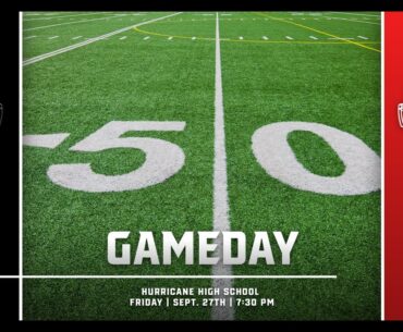 CABELL MIDLAND VS. HURRICANE REDSKINS | WV HS FOOTBALL
