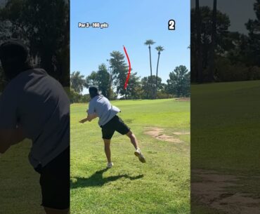 Can I Make A Par While THROWING A Golf Ball?? (Day 46)