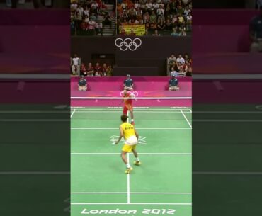 Lin dan vs Lee chong wei 2012 olympic games #badmintonepic #badminton #amazingbadminton