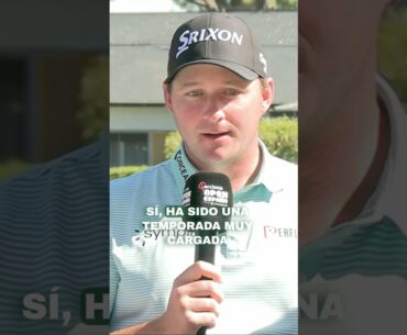 Sepp Straka piropea al Acciona Open de España