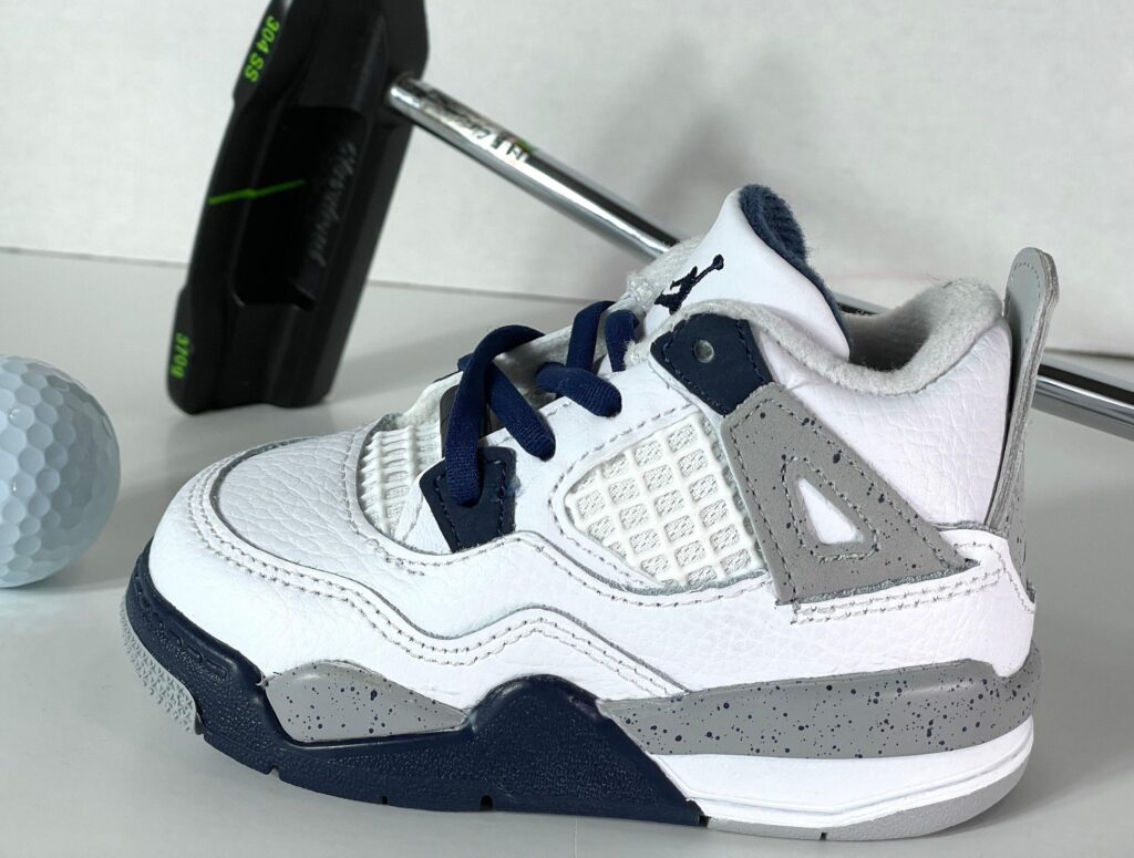 Toddler Shoes as Blade Headcover