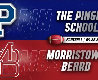 Morristown Beard Football vs. Pingry 9-28-24