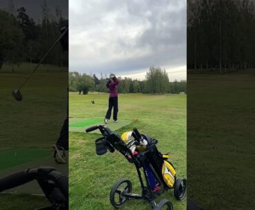 Driver swing of little golfer 🏌️‍♀️ ￼#golf #golfer  #golfers  #golf swing #golfshorts #golfvideo