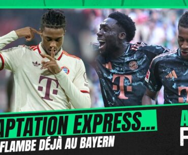 "La pression glisse sur lui", les premiers pas flamboyants d'Olise au Bayern