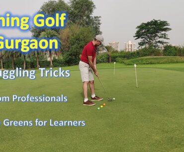 🔥 Learning Golf In Gurgaon 🔥 || Karmalakelands Golf Course