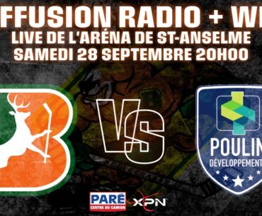 MATCH D'OUVERTURE CLUB DE HOCKEY SENIOR AAA BELLECHASSE VS LÉVIS