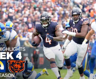 Los Angeles Rams vs. Chicago Bears | 2024 Week 4 Game Highlights