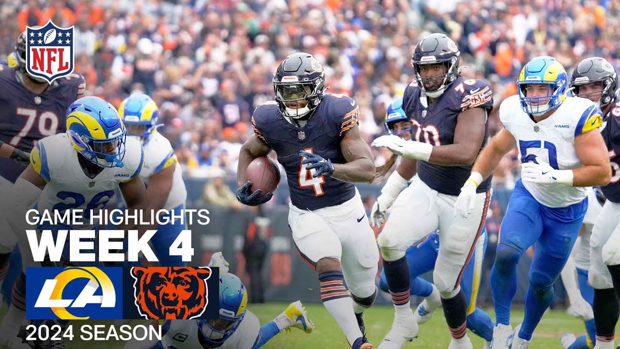 Los Angeles Rams vs. Chicago Bears | 2024 Week 4 Game Highlights Los Angeles Rams vs. Chicago Bears | 2024 Week 4 Game Highlights