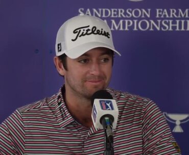 Davis Riley Wednesday Press Conference 2024 Sanderson Farms Championship