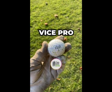 Quick Review of the Vice Pro Golf Ball