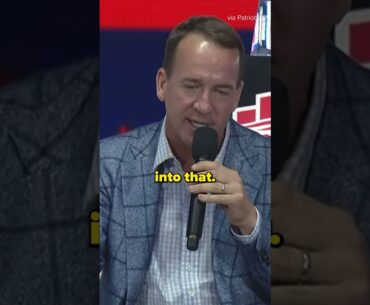 Peyton Manning tells story of top secret workout with Tom Brady #shorts