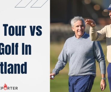 PGA Tour vs LIV Golf In Scotland