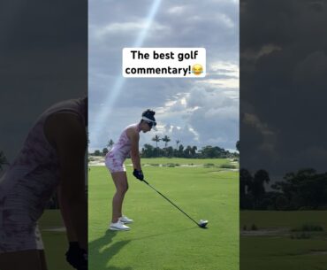 The funniest golf commentary! #golf 😂