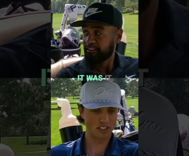 Tony Finau’s infamous ankle injury after making a hole in one at the Masters #golfshorts