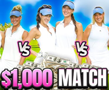 Ultimate 2v2v2 Golf Challenge with a Twist for $1000 Cash | Golf Girl Games