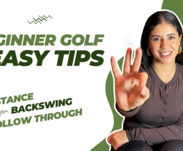 3 Indoor Golf Practice Tips - Stance, Backswing, Follow Through