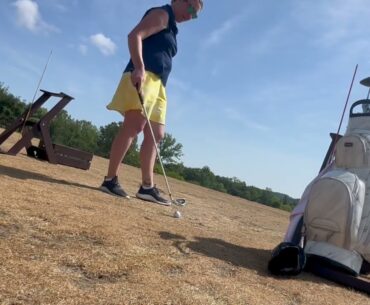 Miss Kira P Driving Range Session at Grand Geneva Resort & Spa on August 14, 2024.