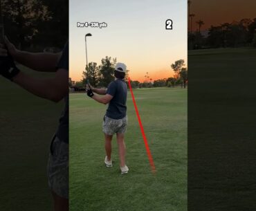 Hole 3 Of BREAKING 90 WITH ONE GOLF CLUB!!