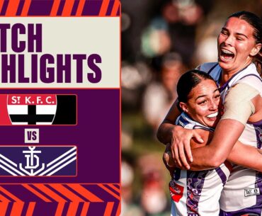 St Kilda v Fremantle Highlights | Week Five, 2024 | AFLW