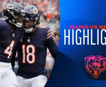 Chicago Bears Highlights vs. Los Angeles Rams | 2024 Regular Season Week 4