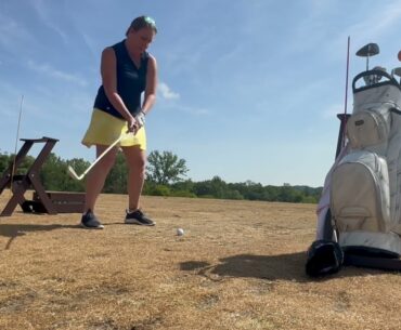 Miss Kira P Driving Range Session at Grand Geneva Resort & Spa on August 14, 2024.