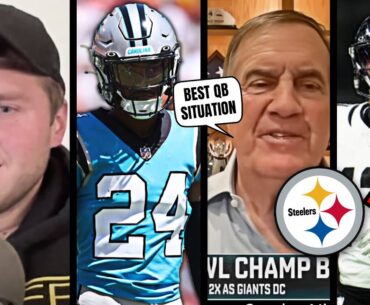 Steelers SIGN CJ Henderson + WR Trade On Horizon?? & Belichick Says Steelers Have Best QB Situation