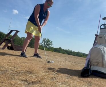 Miss Kira P Driving Range Session at Grand Geneva Resort & Spa on August 14, 2024.