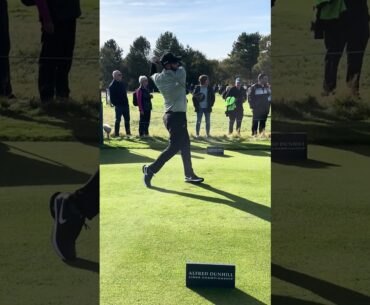 Dean Burmester Driver Swing Front on Carnoustie 2024 #golf #golfswing