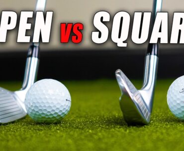 What you Must Know about Having an Open vs Square Club Face!