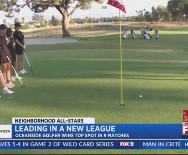 Leading in a new league: Oceanside golfer wins top spot in nine matches