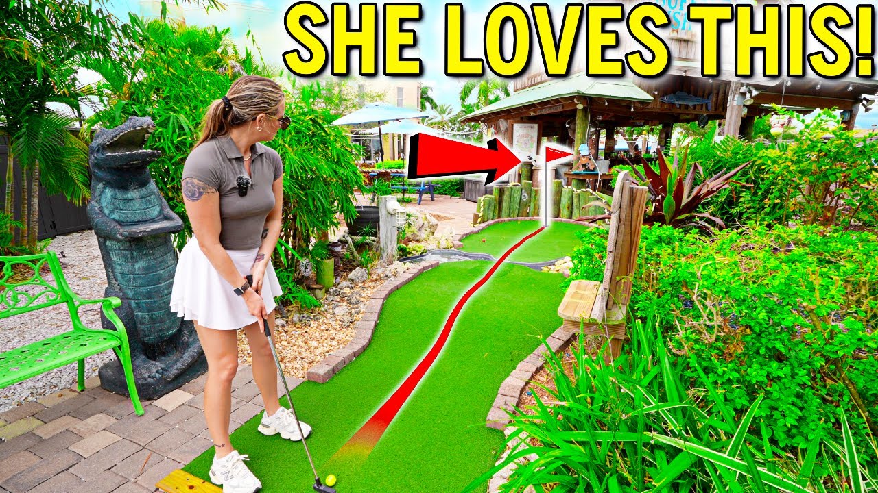 One of Elisha’s FAVORITE Mini Golf Courses! One of Elisha’s FAVORITE Mini Golf Courses!