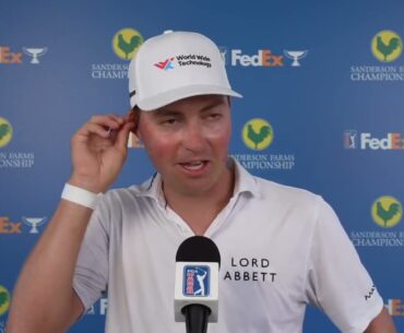 Ben Griffin Thursday Flash Interview 2024 Sanderson Farms Championship
