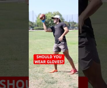 SHOULD YOU WEAR GLOVES AT PRACTICE?