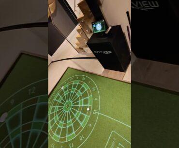 Virtual Green Update! PuttView P7 Plus Home Edition Darts Demo! #golf #golftips #golfer #darts #pga
