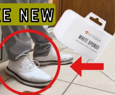 HOW TO CLEAN YOUR GOLF SHOES