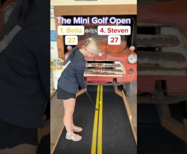 Hole 12, Semi-Finals Match | 1. Bella vs 4. Steven #minigolf