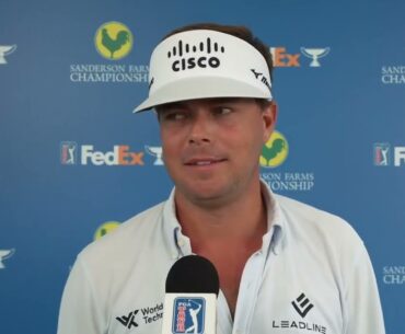 Keith Mitchell Friday Flash Interview 2024 Sanderson Farms Championship
