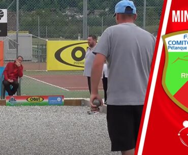 Quart du tête-à-tête PHILIPSON vs TARDY : Championnats Régionaux Auvergne Rhône-Alpes de pétanque