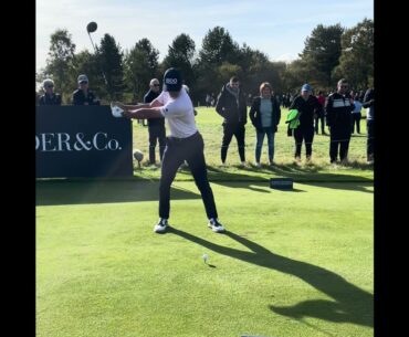 Billy Horschel Driver Swing Face On Carnoustie 2024 Slow Motion