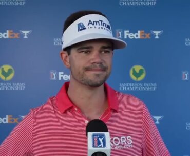 Beau Hossler Sunday Flash Interview 2024 Sanderson Farms Championship