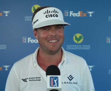 Keith Mitchell Sunday Flash Interview 2024 Sanderson Farms Championship