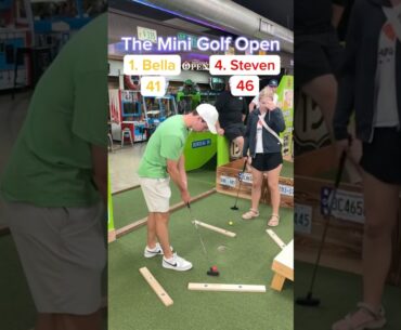 Hole 18, Semi-Finals Match | 1. Bella vs 4. Steven #minigolf