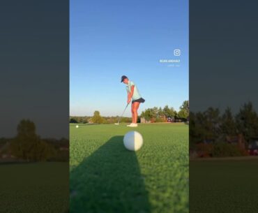 Go practice your putting :) #golfvlogger #golfchannel #golfvideo #golfer #golf #fyp #golfgirl