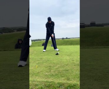 Yannik Paul Driver Swing St. Andrews 2023  #golf #classicgolf #golftechnique #driverswing