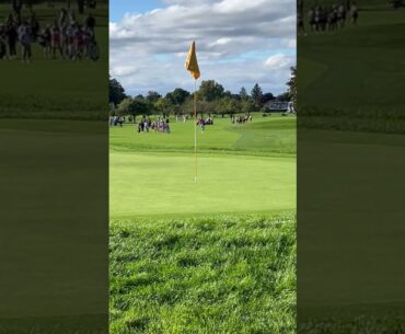 Russell Henley's Terrific Approach on No. 9